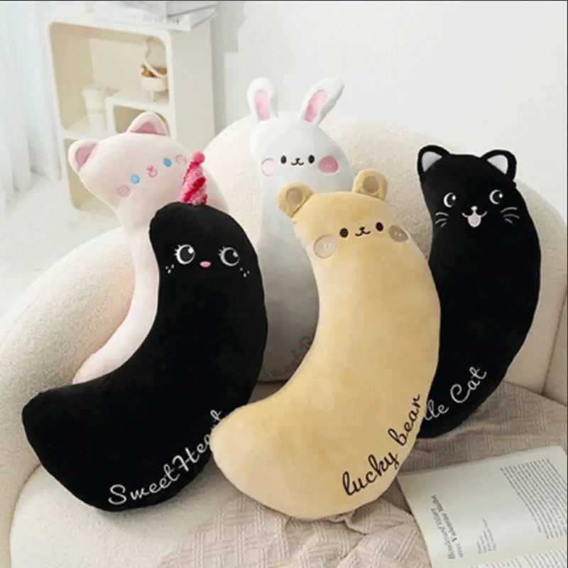 Car Shoulder Strap Thickened Soft Pillow Car Seat Belt Cover Cute Cartoon Children'S Car Pillow Shoulder Automotive Interior