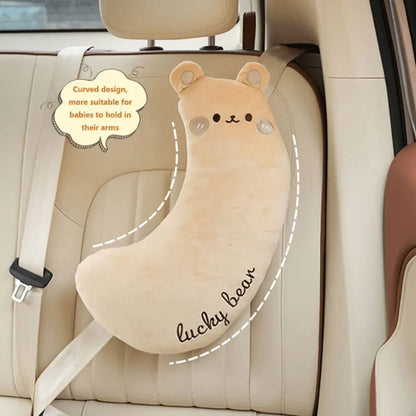 Car Shoulder Strap Thickened Soft Pillow Car Seat Belt Cover Cute Cartoon Children'S Car Pillow Shoulder Automotive Interior